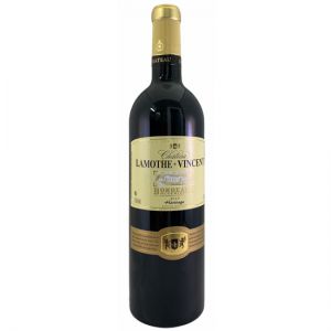 Bottle of Chateau Lamothe-Vincent, Heritage Bordeaux Superieur
