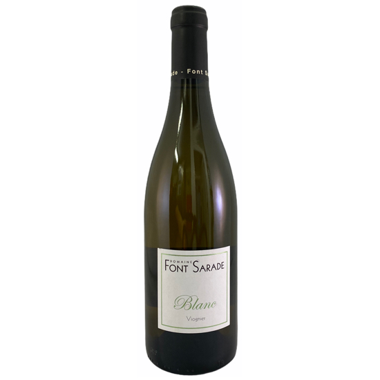 Bottle of Domaine Font Sarade, Le Blanc, Vin de Pays de Vaucluse