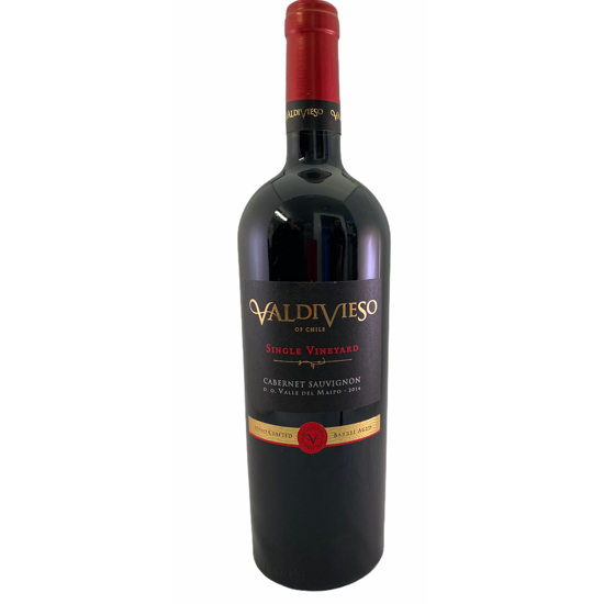 Bottle of Valdivieso Single Vineyard Cabernet Sauvingnon