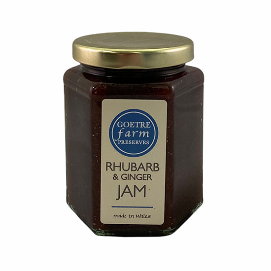 Goetre Farm Preserves Rhubarb and Ginger Jam
