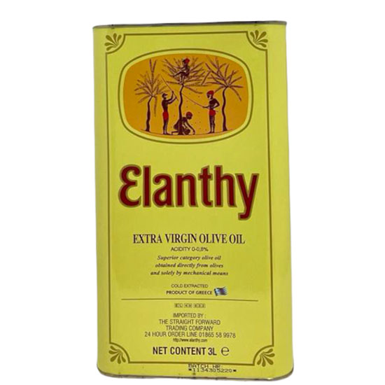 Elanthy 3ltr Olive Oil
