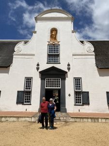 Kroot Constantia Colonial building in South Africa