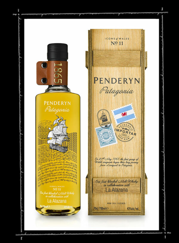penderyn patagonia bottle and box