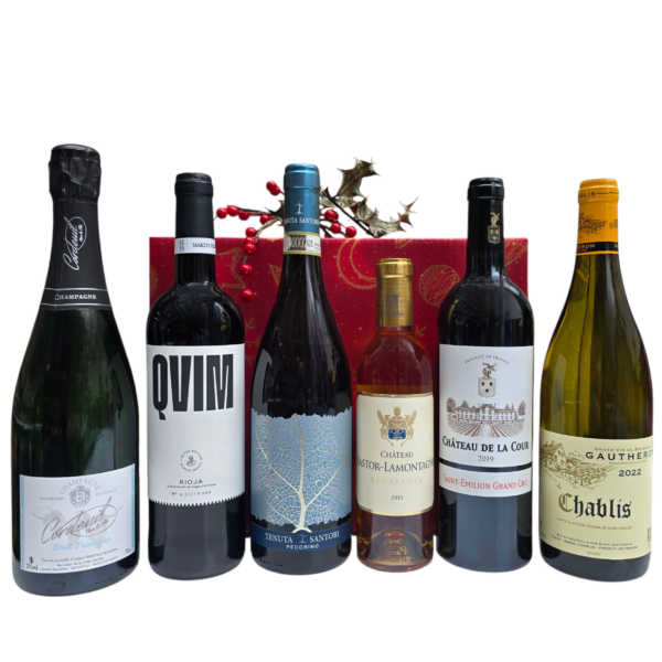 6 Bottle Executive Christmas Case