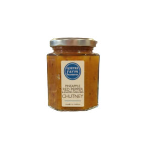 Pineapple red pepper and roasted cumin chutney