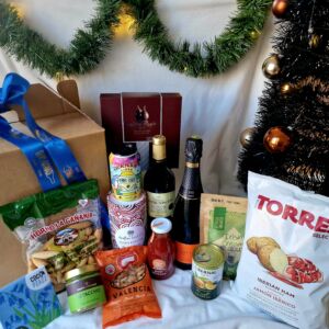 £100 food and wine christmas hamper