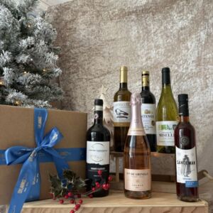 6 bottle christmas case