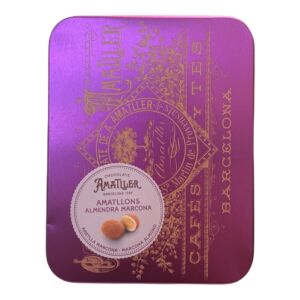 Amatlla Marcona Almonds, White Chocolate Almonds