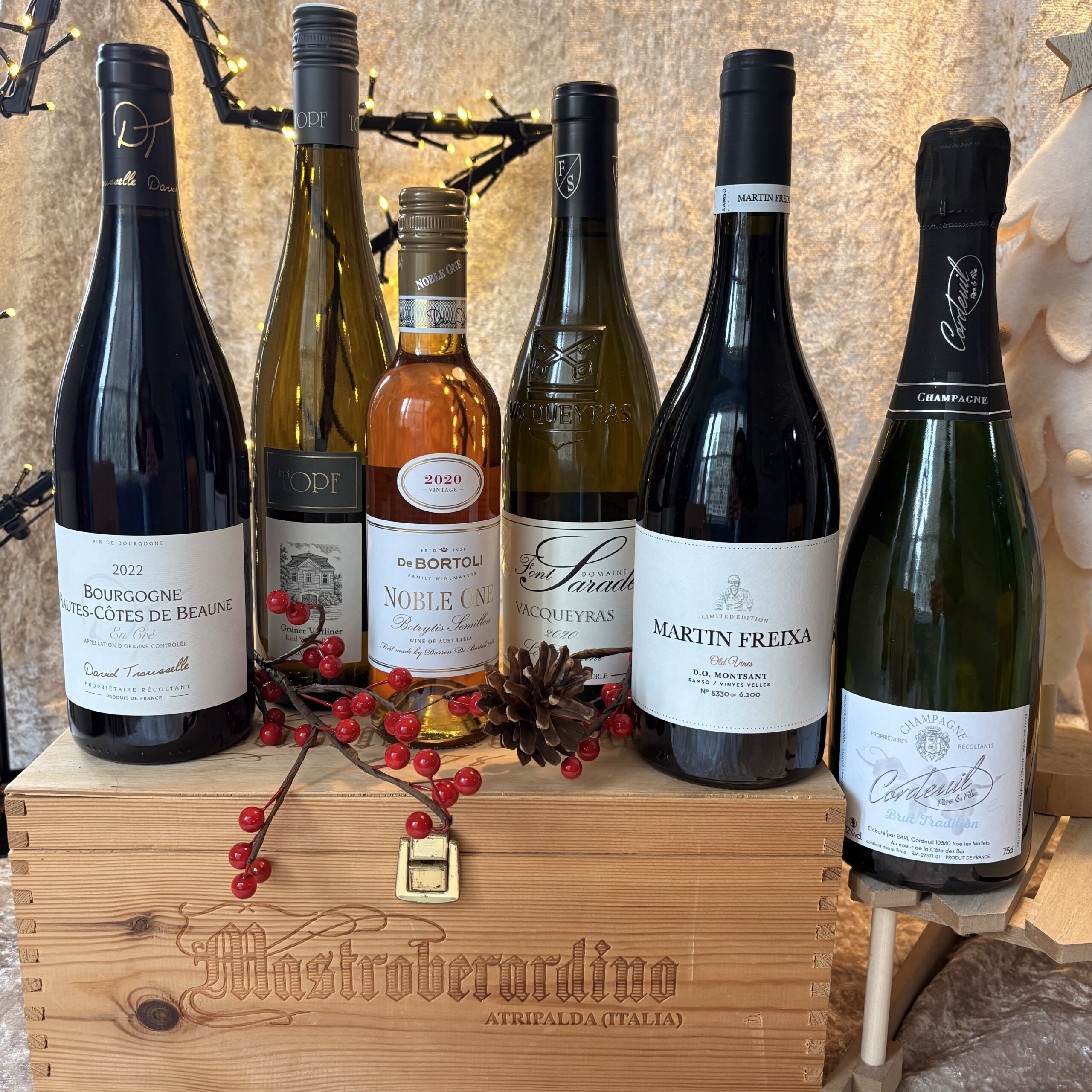 Luxury Christmas Wine Selection