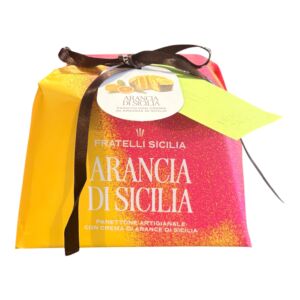 Fratelli Sicilia, Panettone with Orange Cream 500g